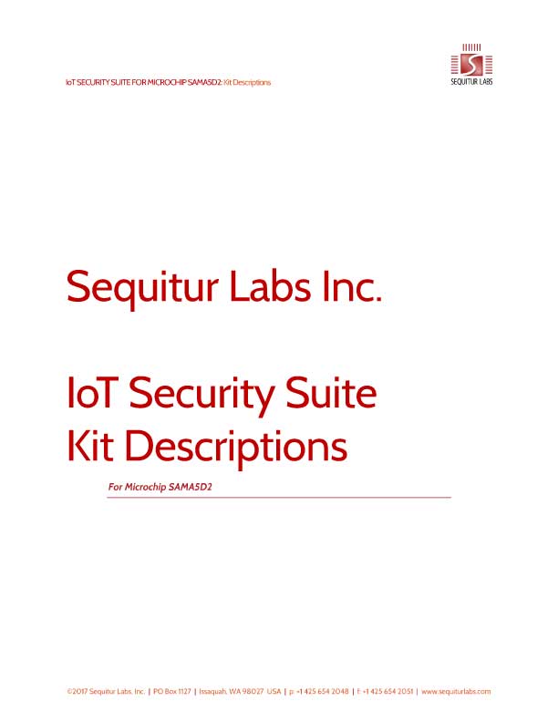 EmSPARK Security Suite Kit Descriptions
