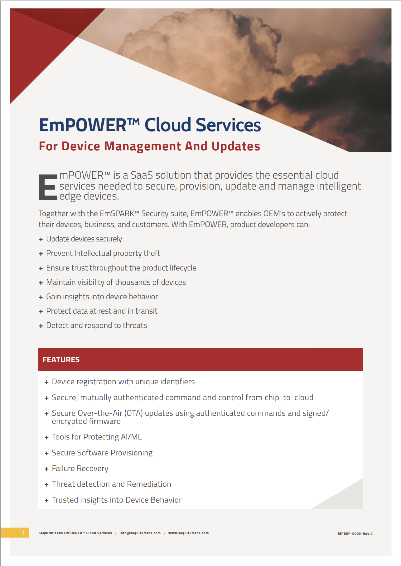 EmPOWER™ Cloud Services Brochure